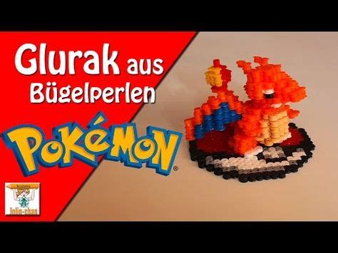 DIY Glurak Pokemon – Charizard 3D Bügelperlen Tutorial –。